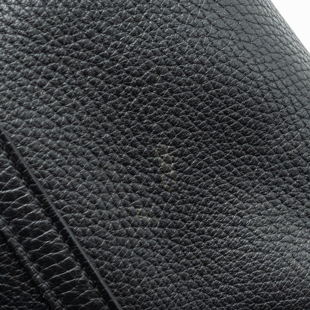 HERMES PICOTIN 22 CLEMENCE BLACK / CARAMEL SHW