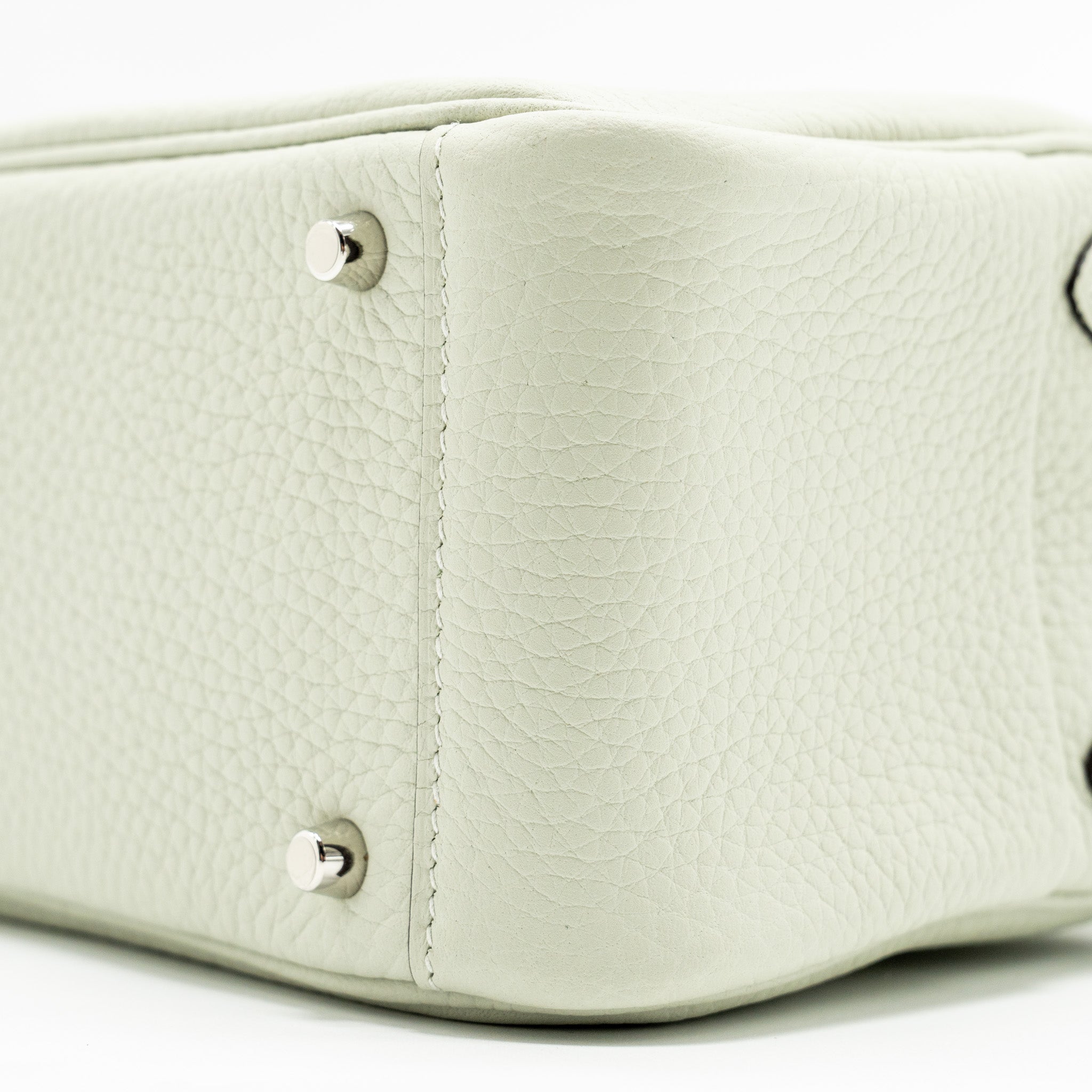HERMES MINI LINDY CLEMENCE GRIS NEVE SHW