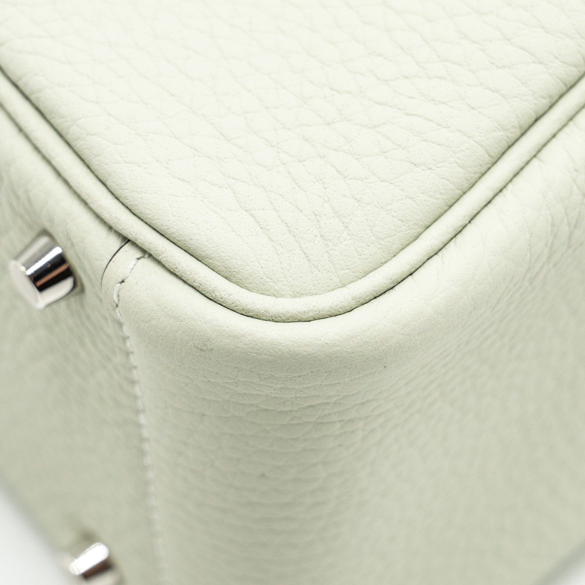 HERMES MINI LINDY CLEMENCE GRIS NEVE SHW