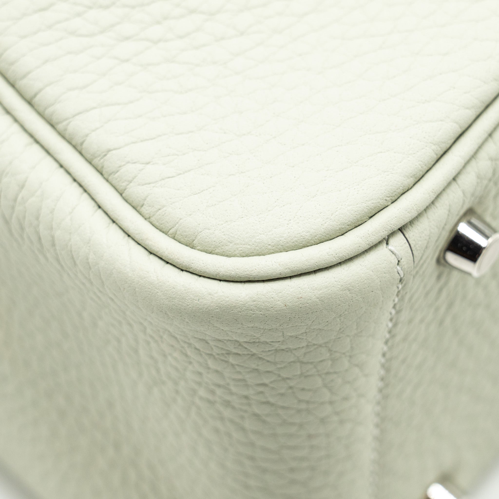 HERMES MINI PLUME CHÈVRE MYSORE 3Q ROSE SAKURA SHW