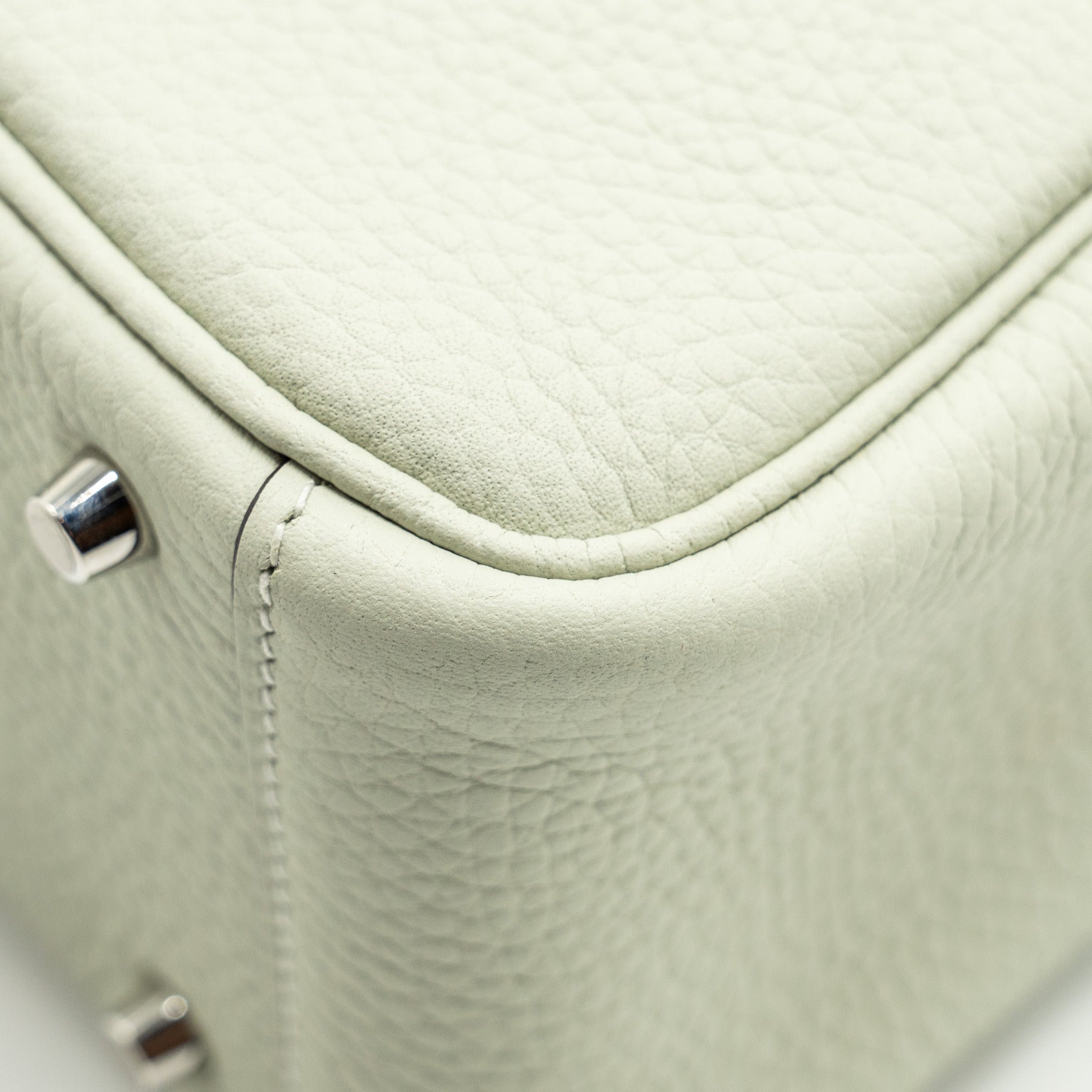 HERMES MINI PLUME CHÈVRE MYSORE 3Q ROSE SAKURA SHW