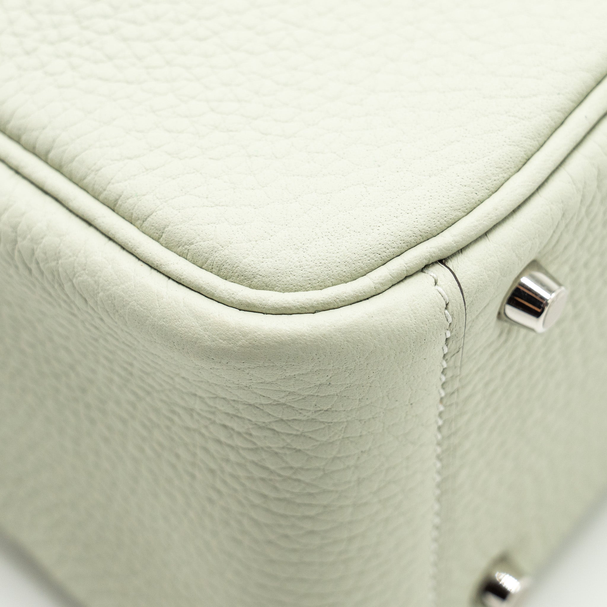 HERMES MINI PLUME CHÈVRE MYSORE 3Q ROSE SAKURA SHW