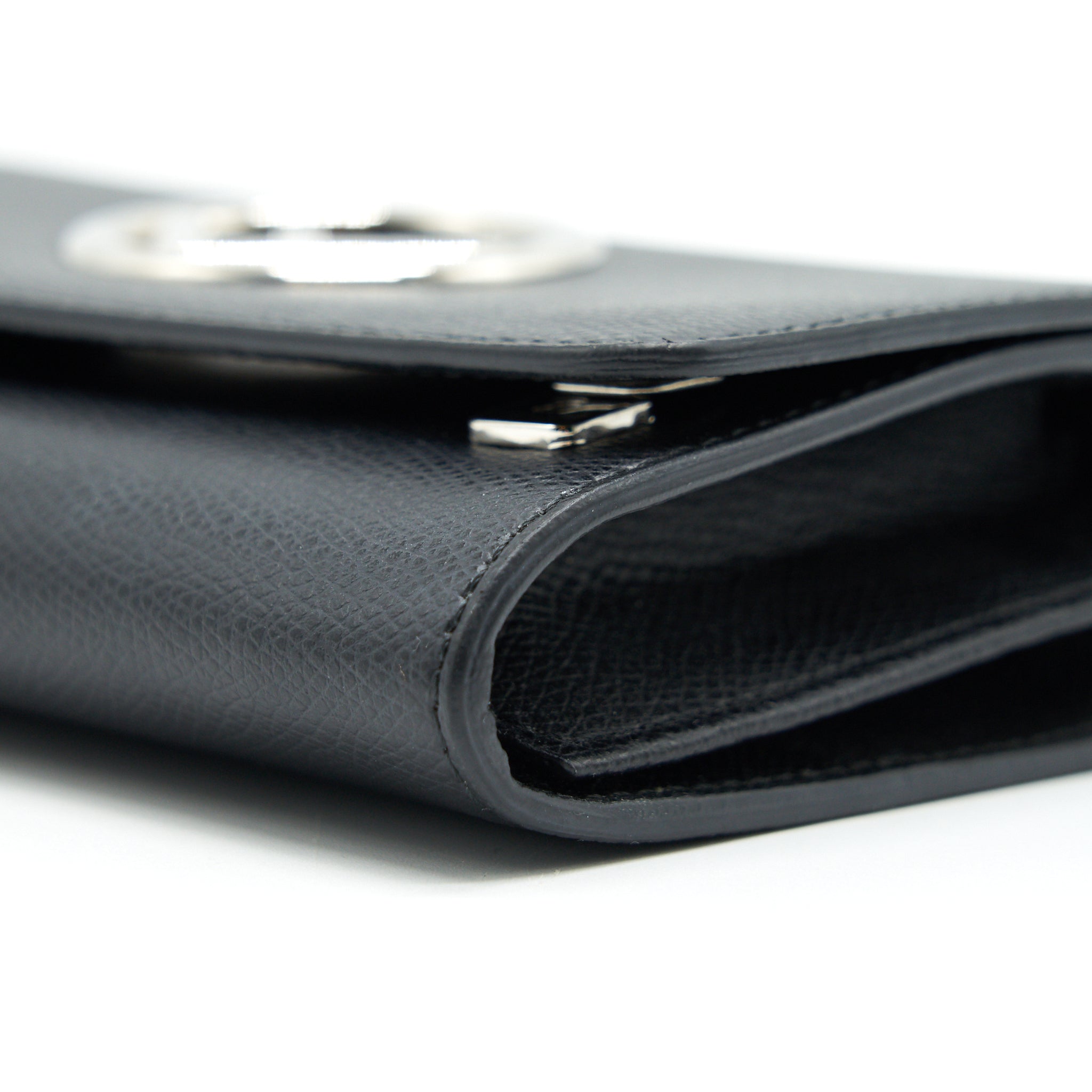 FENDI WALLET ON CHAIN BLACK SHW