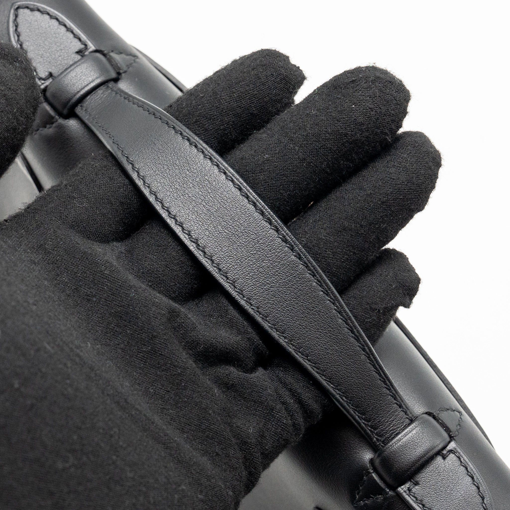 HERMES KELLY POCHETTE SWIFT BLACK RGHW