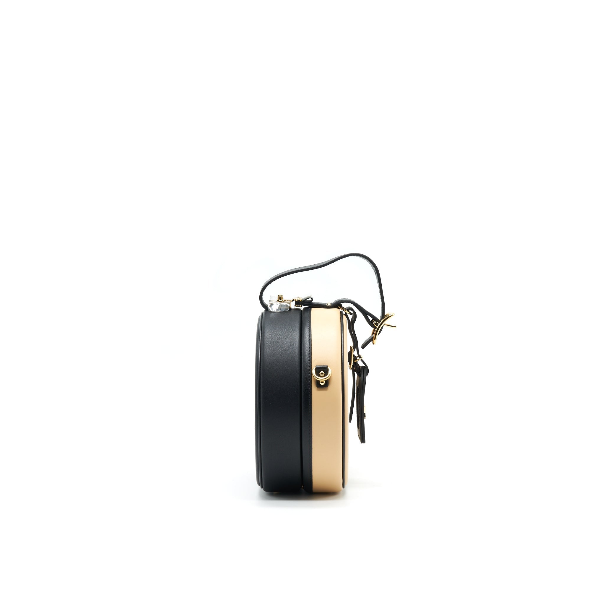LOUIS VUITTON PETITE BOITE CHAPEAU BEIGE/ BLACK