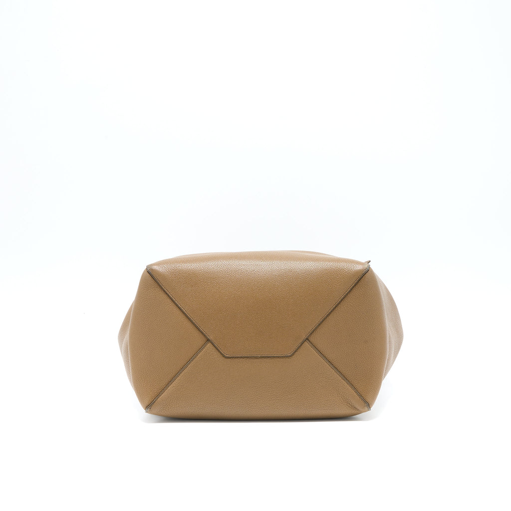 CELINE SMALL CABAS PHANTOM CALFSKIN TAUPE SHW