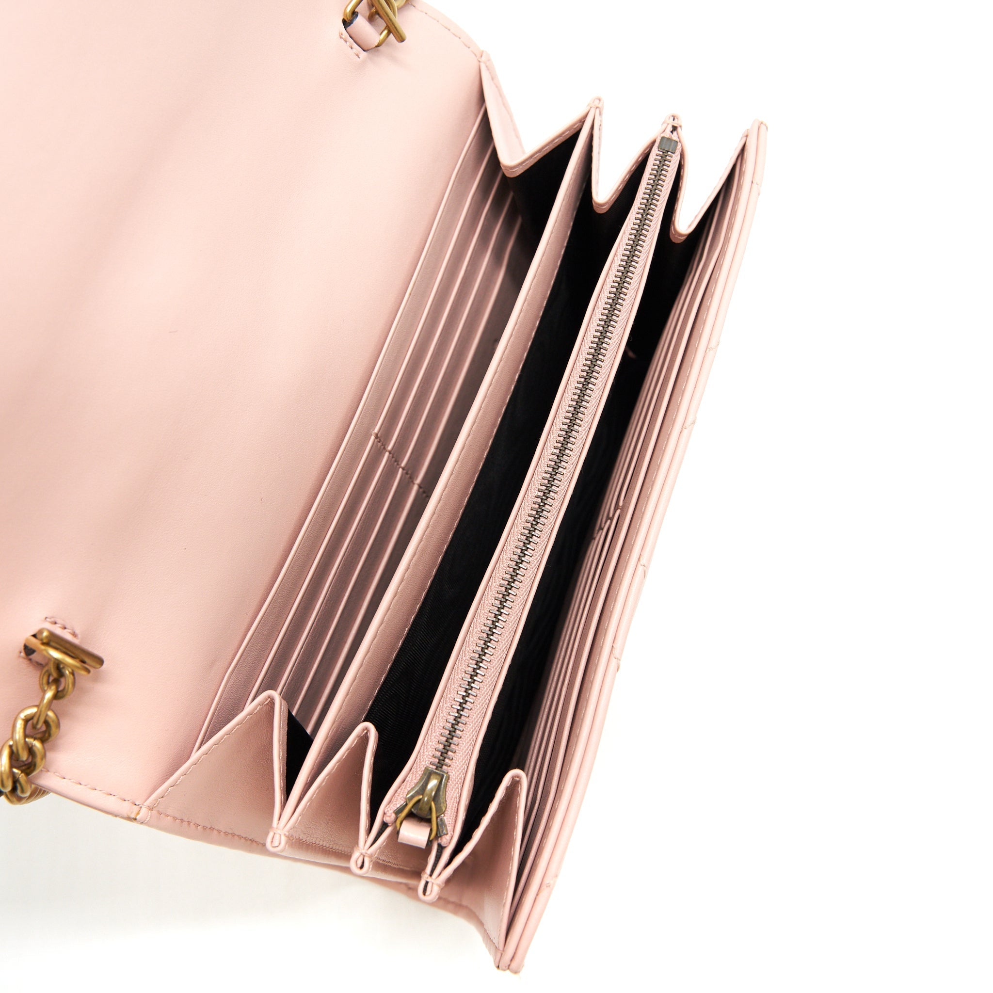 GUCCI GG MARMONT MATELASSE MINI BAG PINK