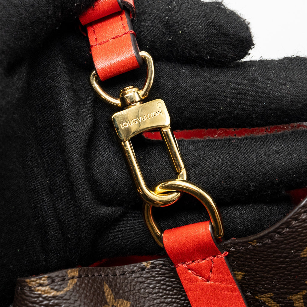 LOUIS VUITTON NEONOE MONOGRAM CANVAS / RED GHW