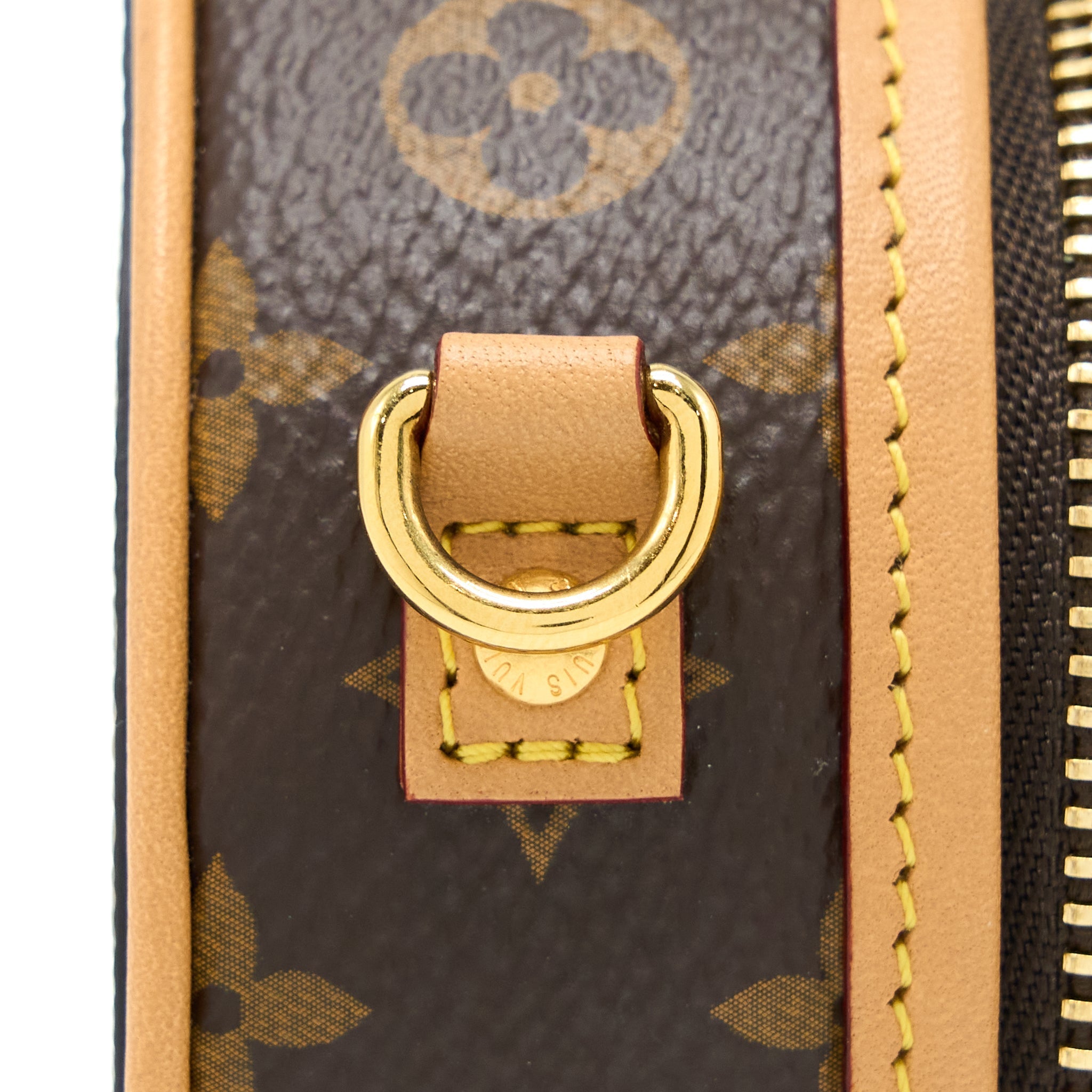 LOUIS VUITTON BOITE CHAPEAU NECKLACE/MINI CHAIN BAG MONOGRAM CANVAS GHW