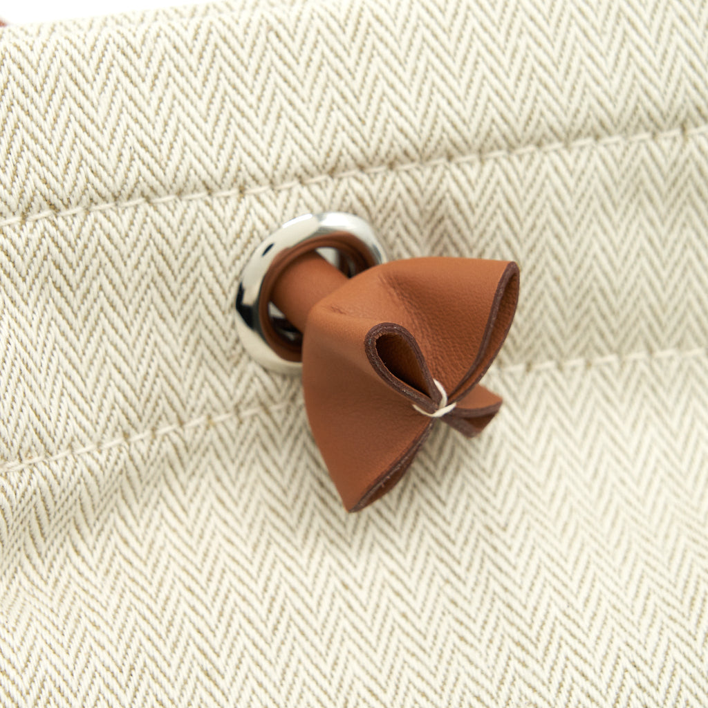 HERMES ALINE GROOMING BAG GOLD/ CRAIE