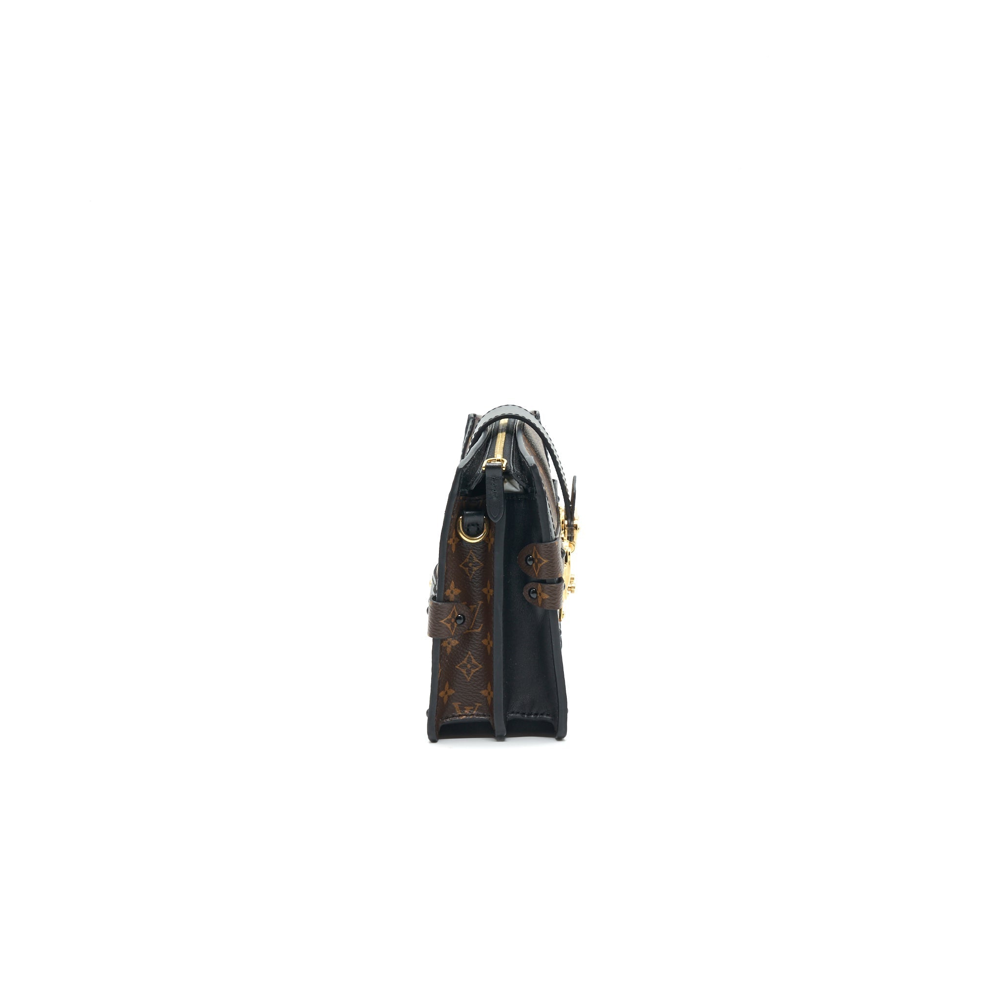 LOUIS VUITTON TRUNK CLUTCH MONOGRAM CANVAS
