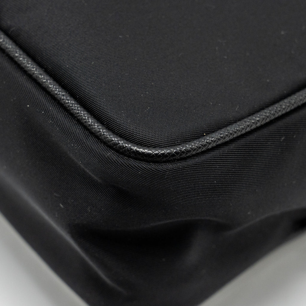 PRADA RE-NYLON SHOULDER BAG BLACK SHW