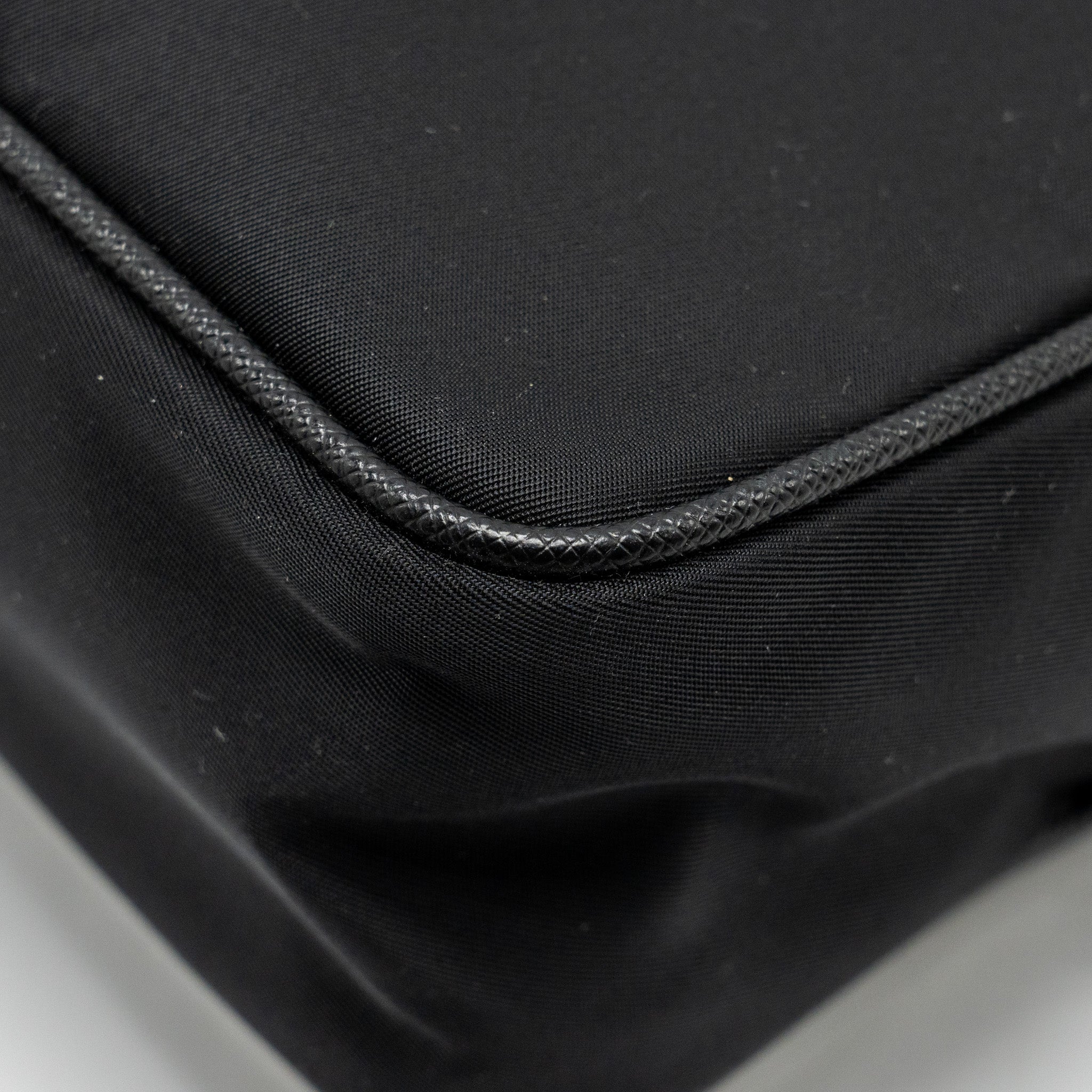 PRADA RE-NYLON SHOULDER BAG BLACK SHW