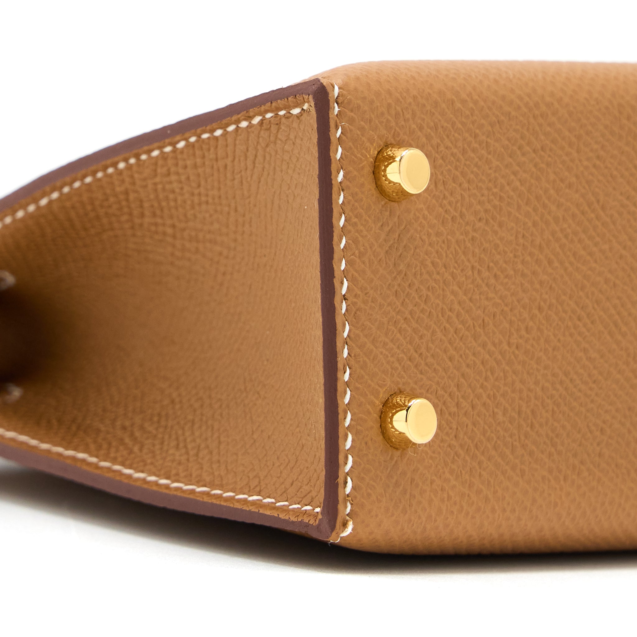 HERMES MINI KELLY II 20CM EPSOM GOLD GHW