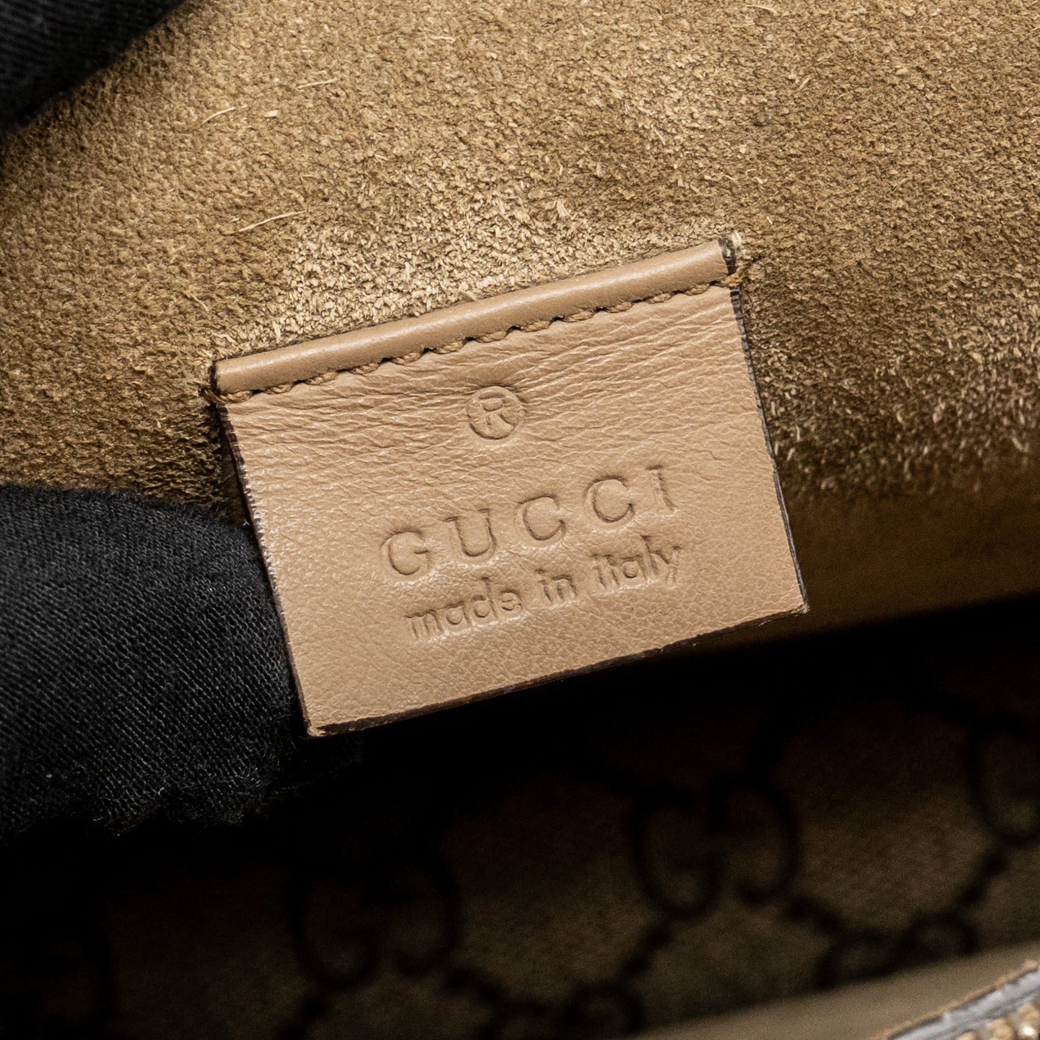 GUCCI MEDIUM EMBROIDERED DIONYSUS SHOULDER BAG GG SUPREME CANVAS/LEATHER MULTICOLOUR SHW