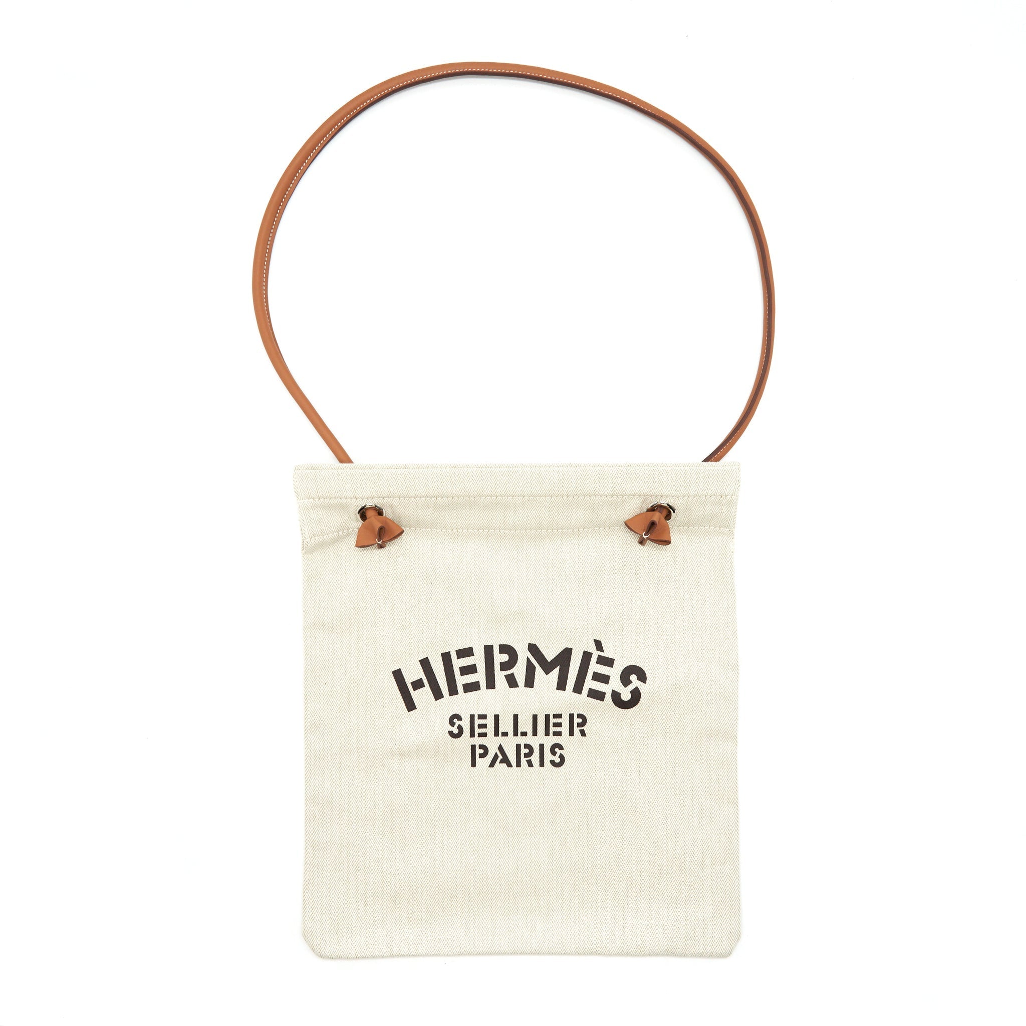 HERMES ALINE GROOMING BAG GOLD/ CRAIE