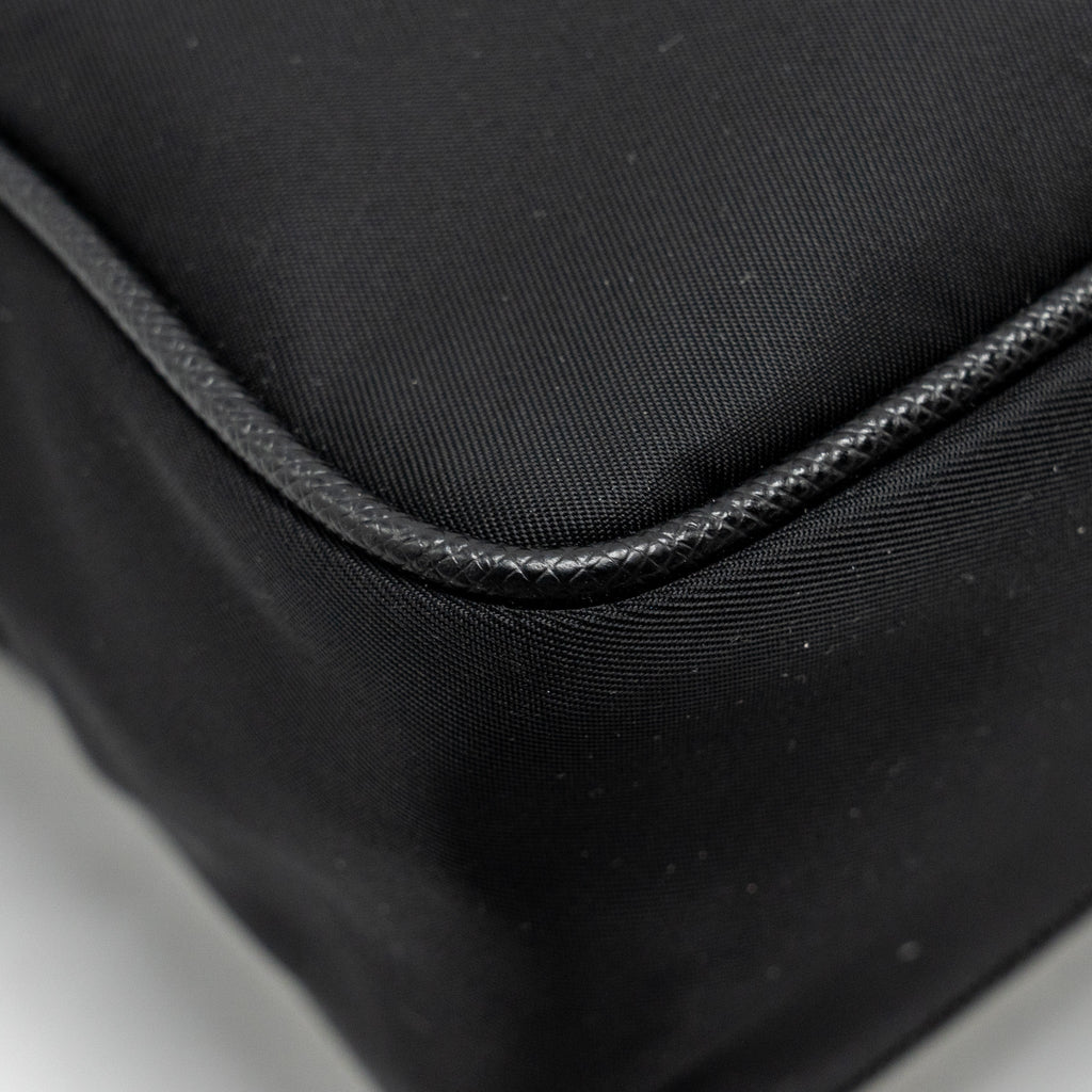 PRADA RE-NYLON SHOULDER BAG BLACK SHW