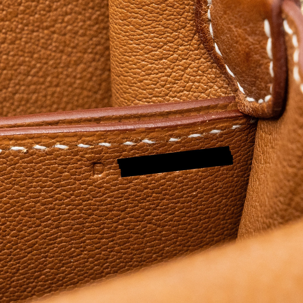 HERMES MINI ROULIS BARENIA FAUBOURG 34 FAUVE LGHW