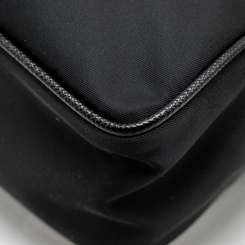 PRADA RE-NYLON SHOULDER BAG BLACK SHW