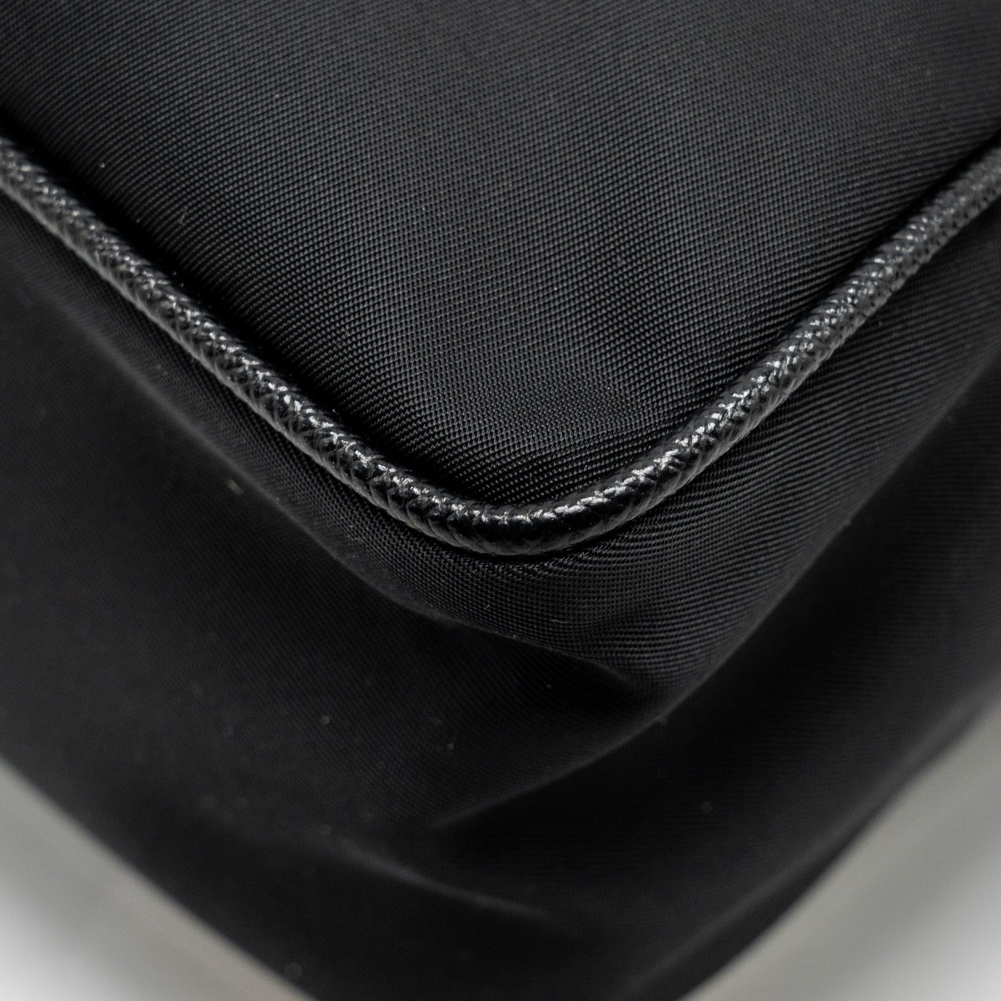 PRADA RE-NYLON SHOULDER BAG BLACK SHW