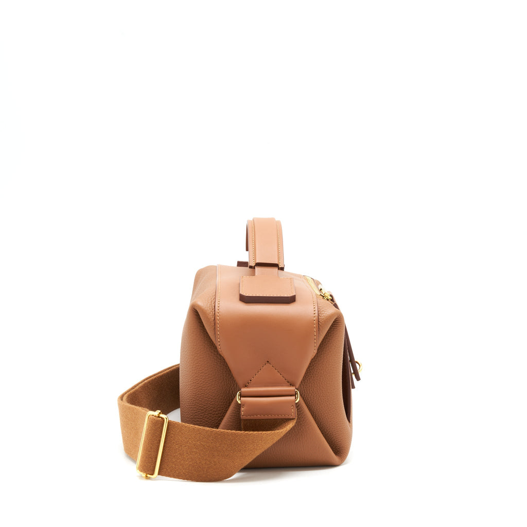HERMES EMILE HERMES 30 BAG TOGO/ SWIFT GOLD GHW