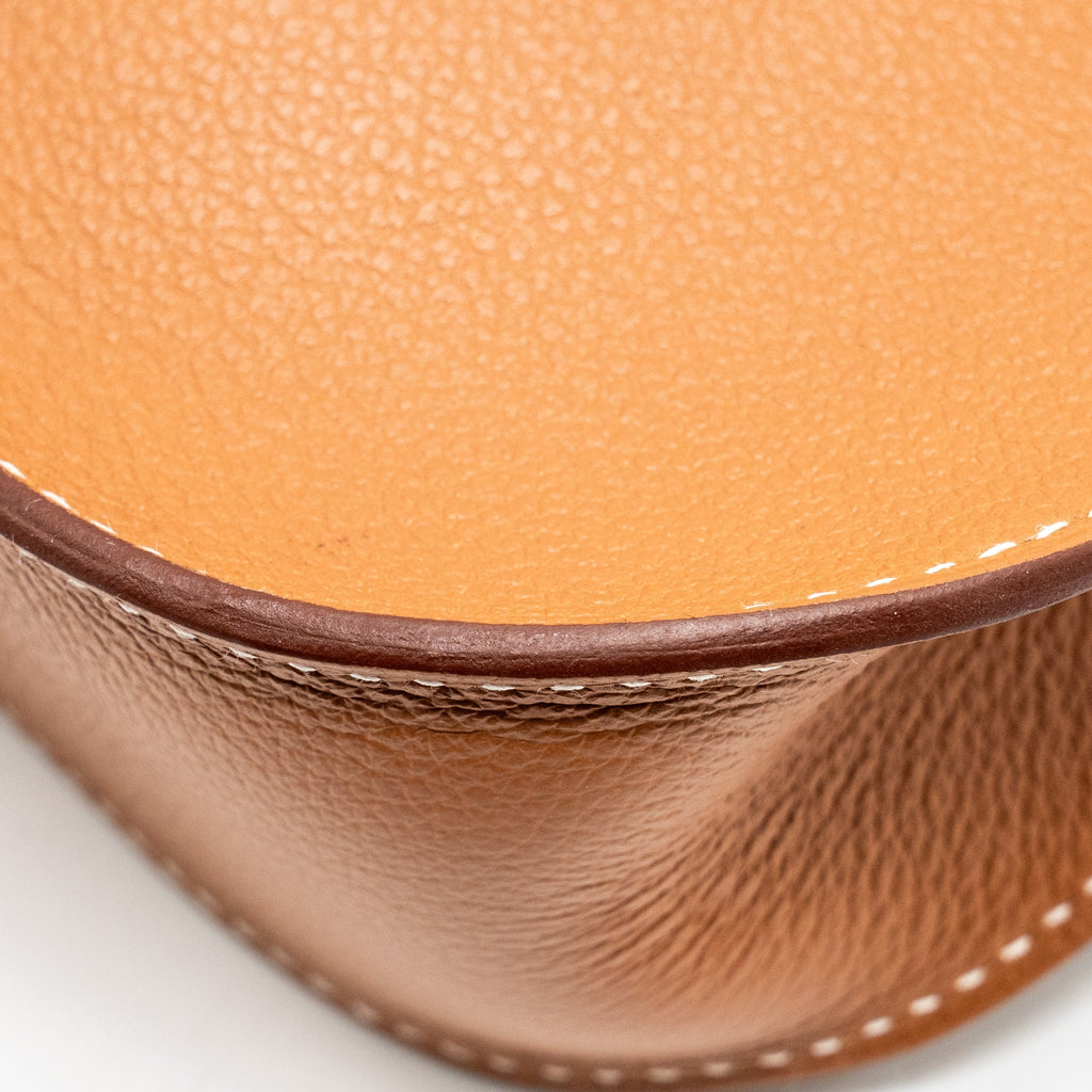 HERMES MINI JYPSIERE EVERCOLOR GOLD GHW