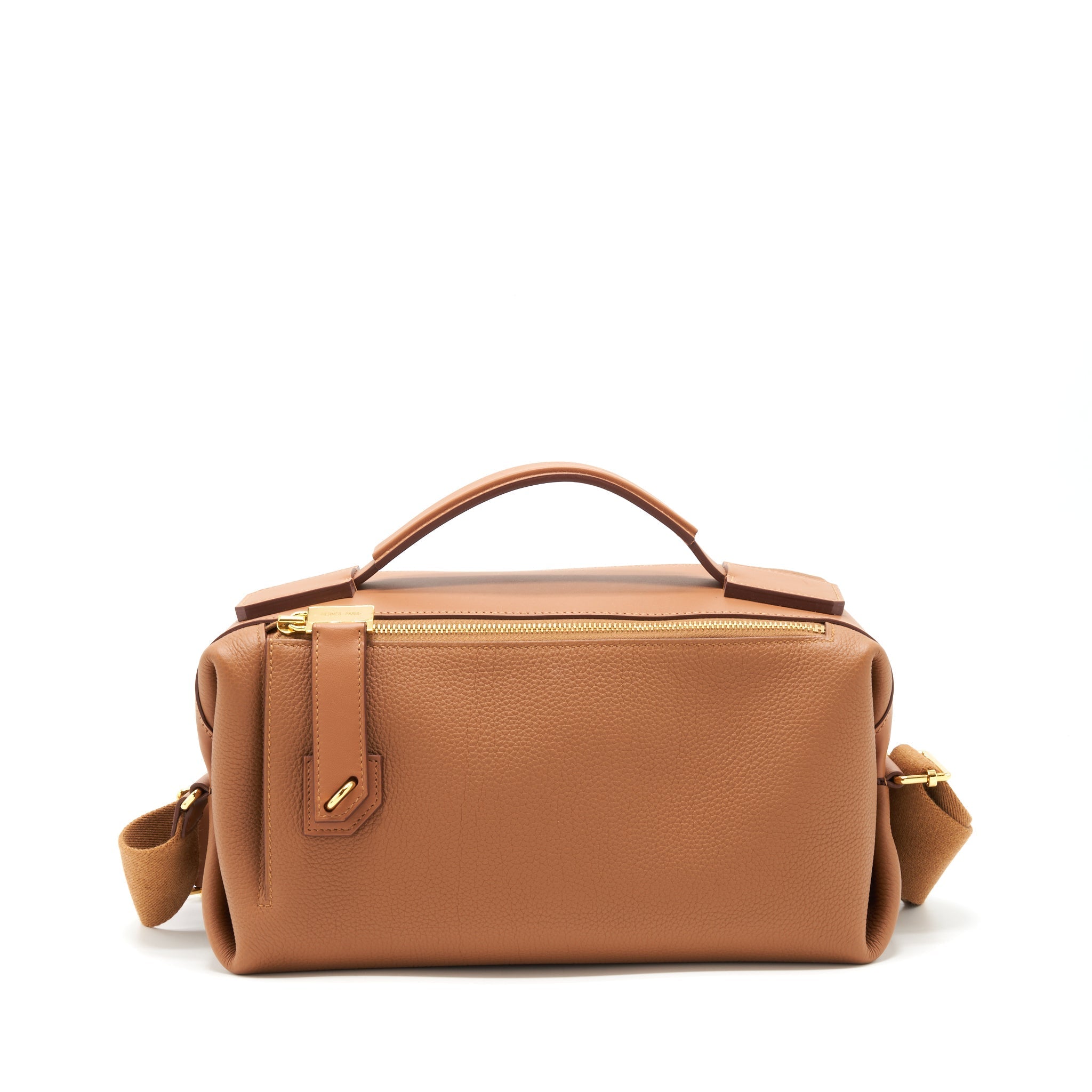 HERMES EMILE HERMES 30 BAG TOGO/ SWIFT GOLD GHW