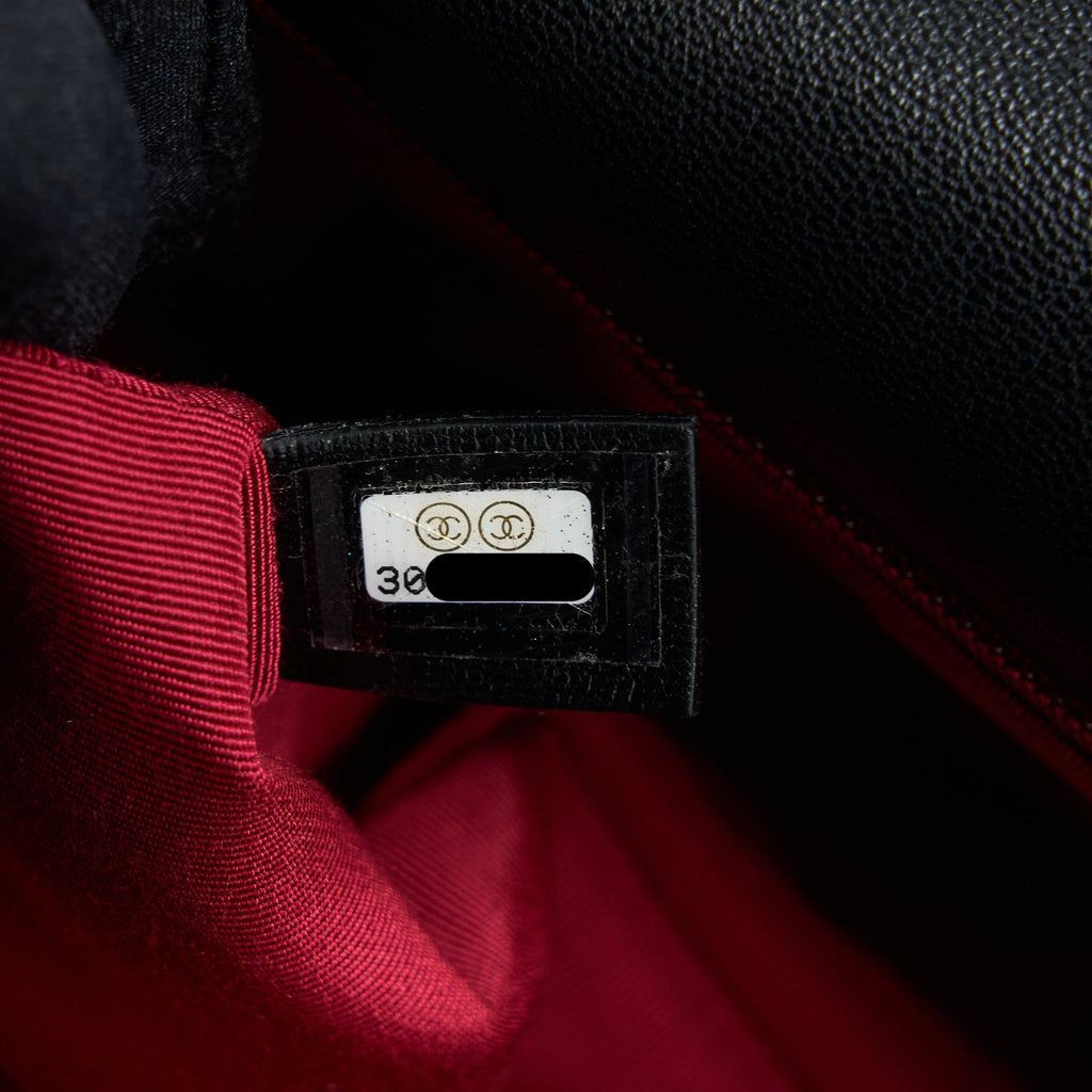 CHANEL MEDIUM 19 BAG GOATSKIN BLACK MULTICOLOUR HARDWARE