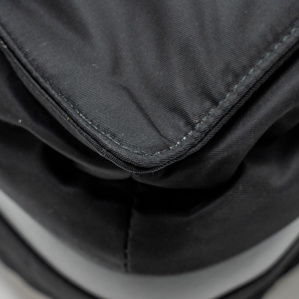 PRADA PADDED RE-NYLON SHOULDER BAG BLACK SHW
