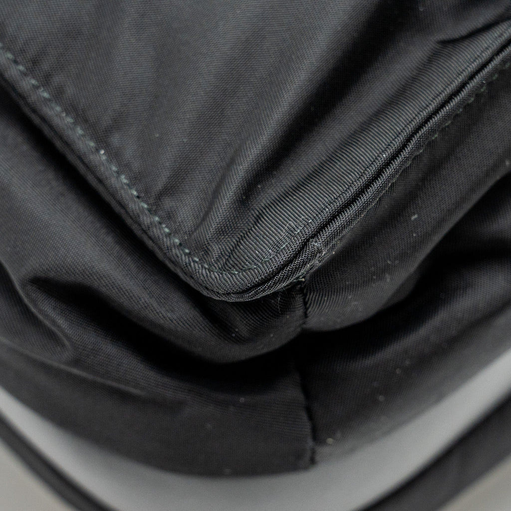 PRADA PADDED RE-NYLON SHOULDER BAG BLACK SHW