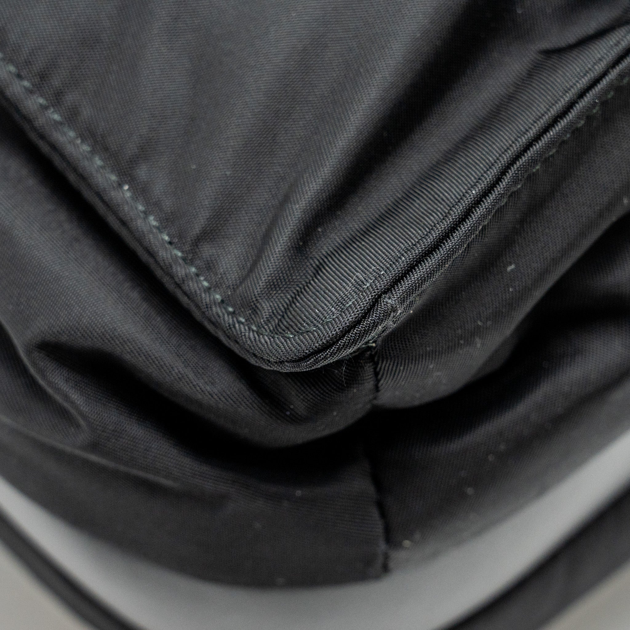 PRADA PADDED RE-NYLON SHOULDER BAG BLACK SHW