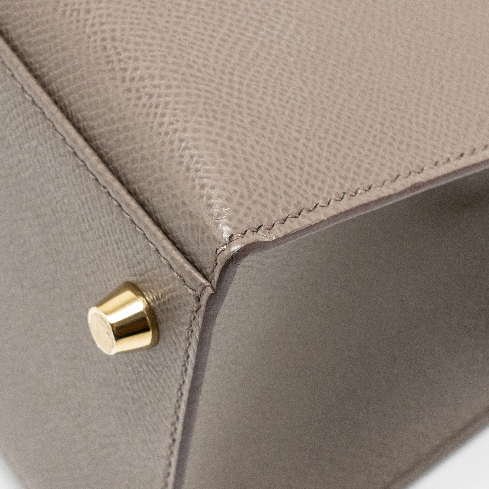 HERMES KELLY 28 EPSOM GRIS ETAIN GHW