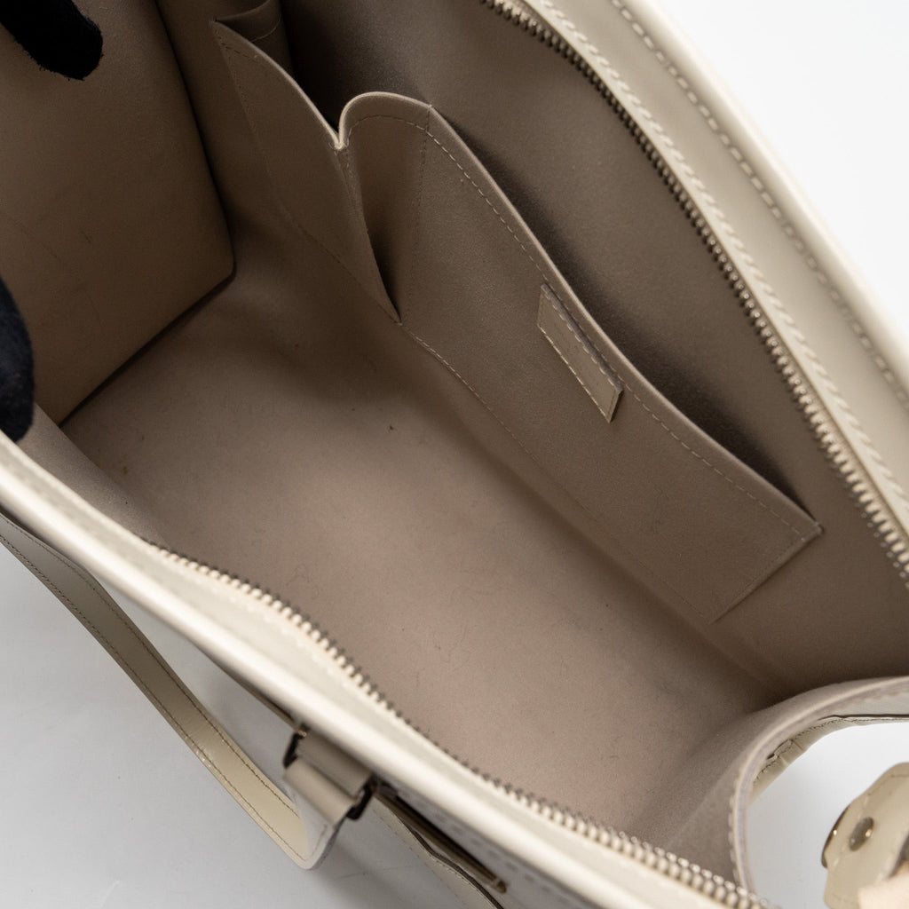 LOUIS VUITTON MADELEINE GM TOTE BAG EPI WHITE SHW