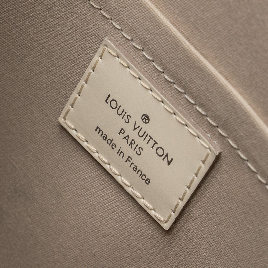 LOUIS VUITTON MADELEINE GM TOTE BAG EPI WHITE SHW