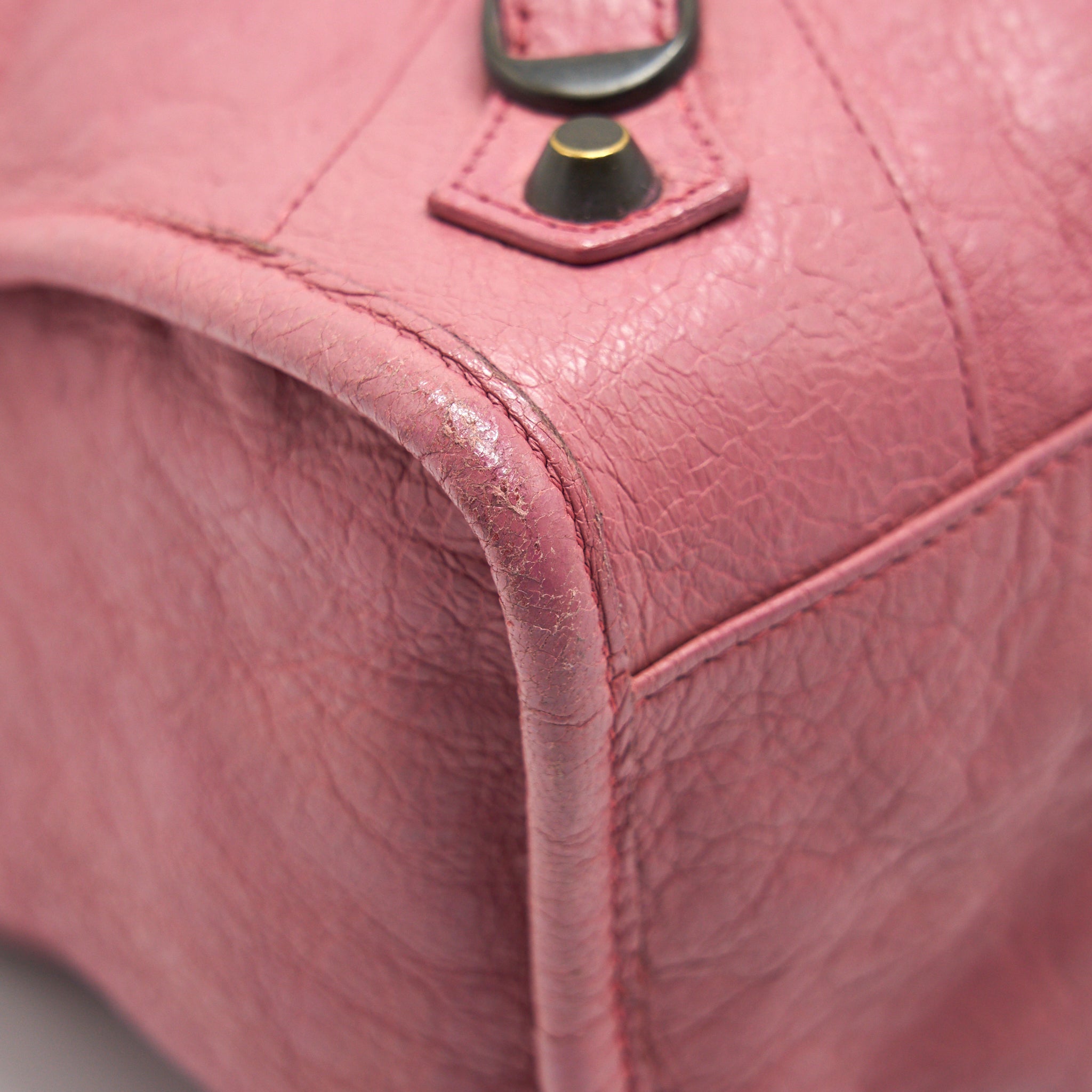 BALENCIAGA CLASSIC CITY BAG IN PINK