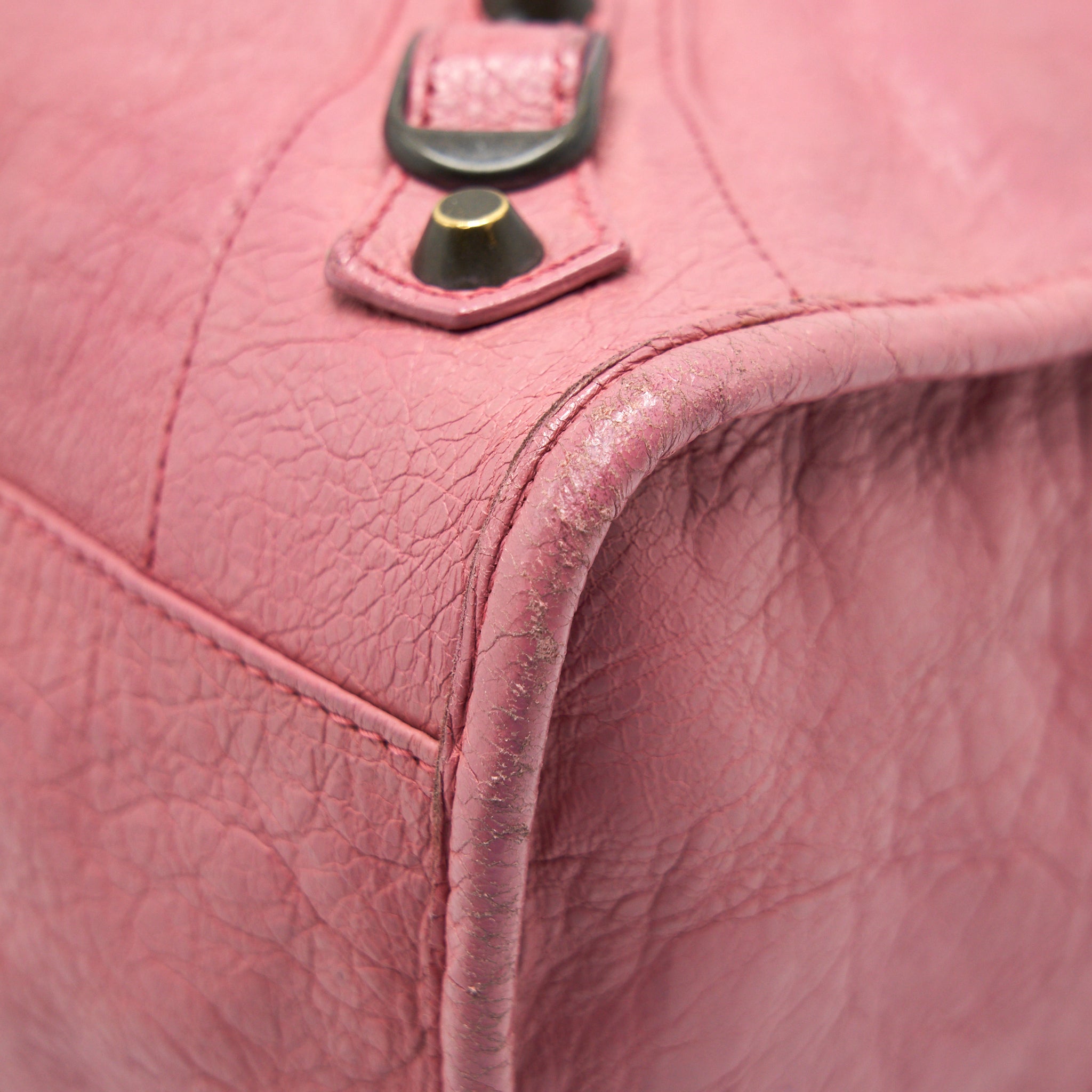 BALENCIAGA CLASSIC CITY BAG IN PINK