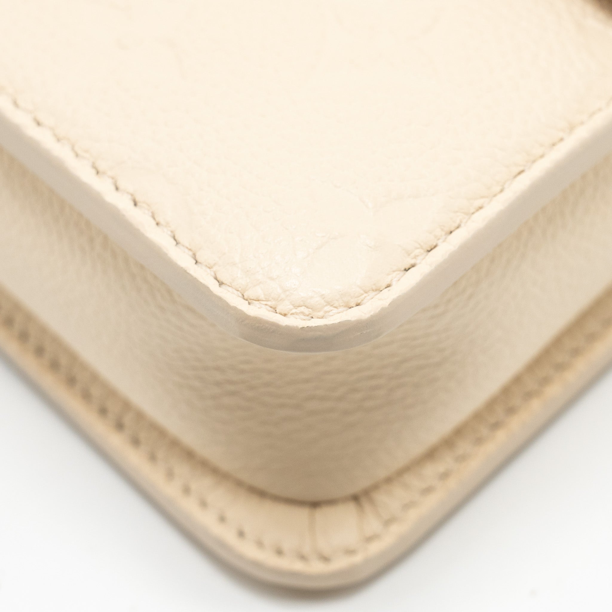 LOUIS VUITTON WALLET ON CHAIN MÉTIS MONOGRAM EMPREINTE CREAM GHW