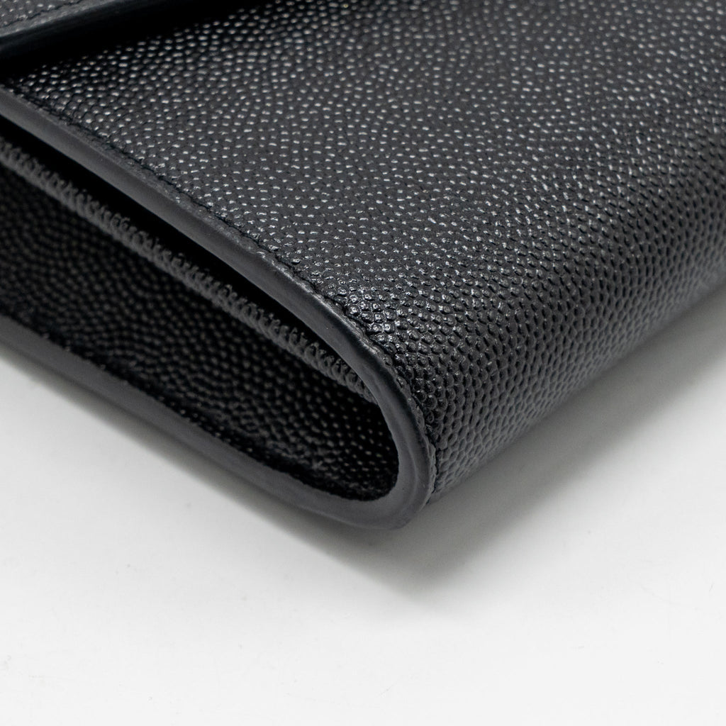 SAINT LAURENT/YSL MINI UPTOWN CROSSBODY BAG CALFSKIN BLACK GHW
