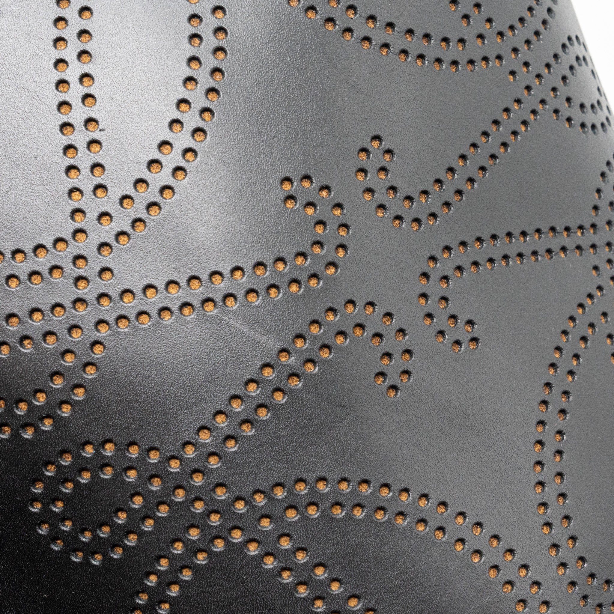LOEWE GATE BUCKET BAG CALFSKIN BLACK / TAN GHW