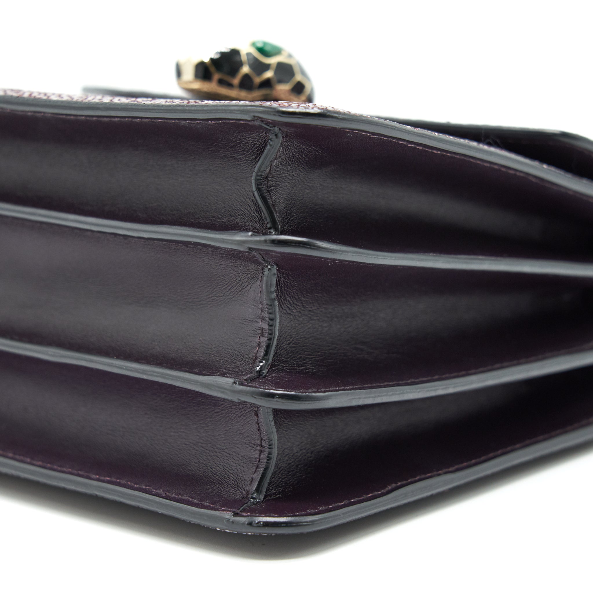 BVLGARI SERPENTI FOREVER CROSSBODY BAG STIGARY PURPLE