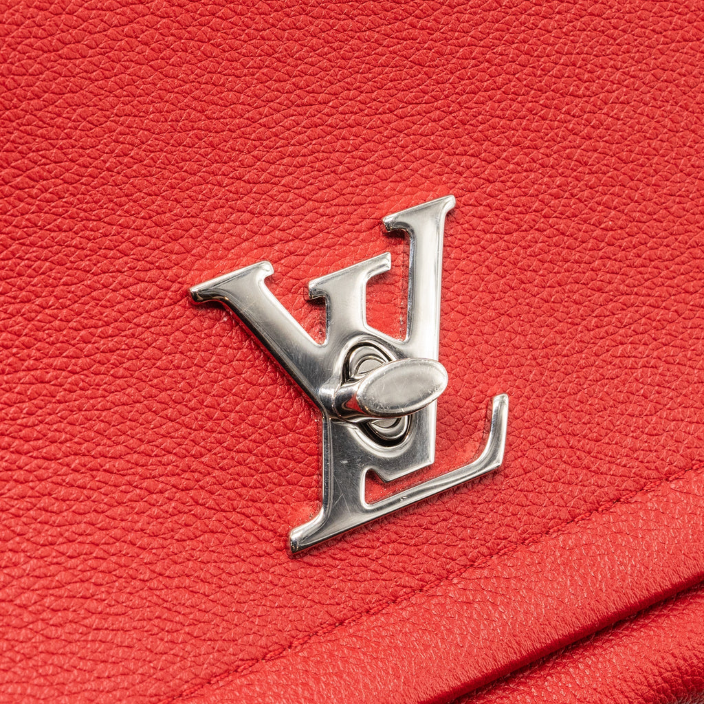 LOUIS VUITTON LOCKME II BB CALFSKIN RED SHW