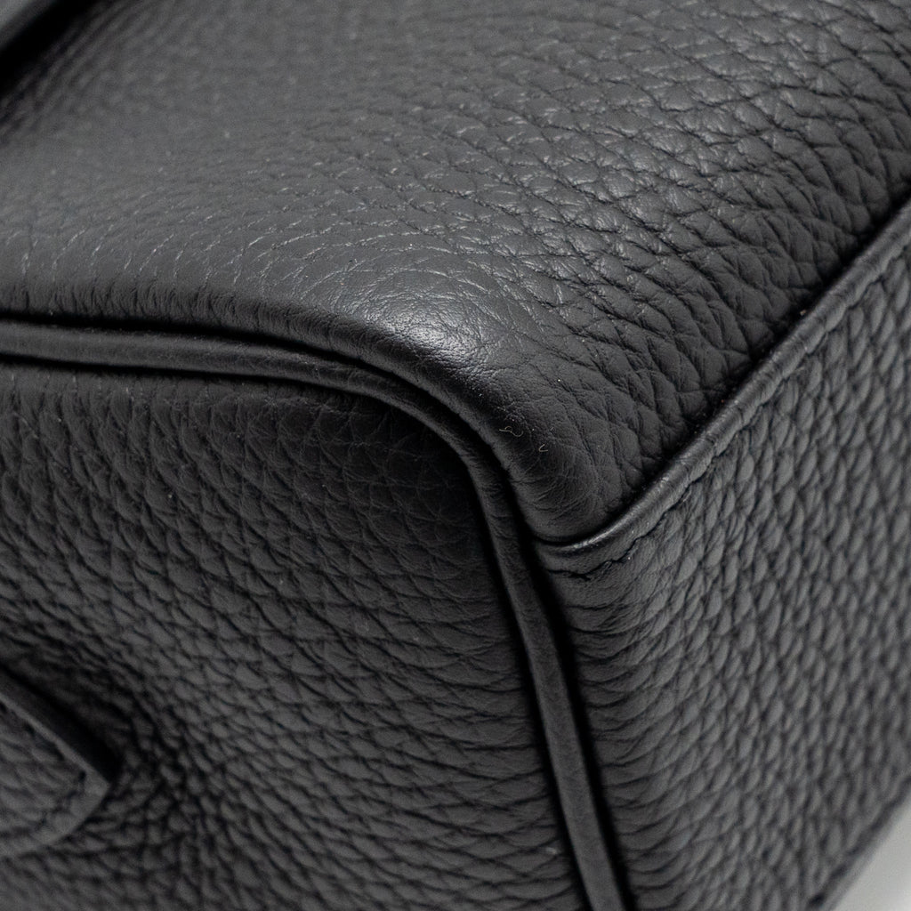 HERMES KELLY MESSENGER PM BAG TOGO BLACK SHW