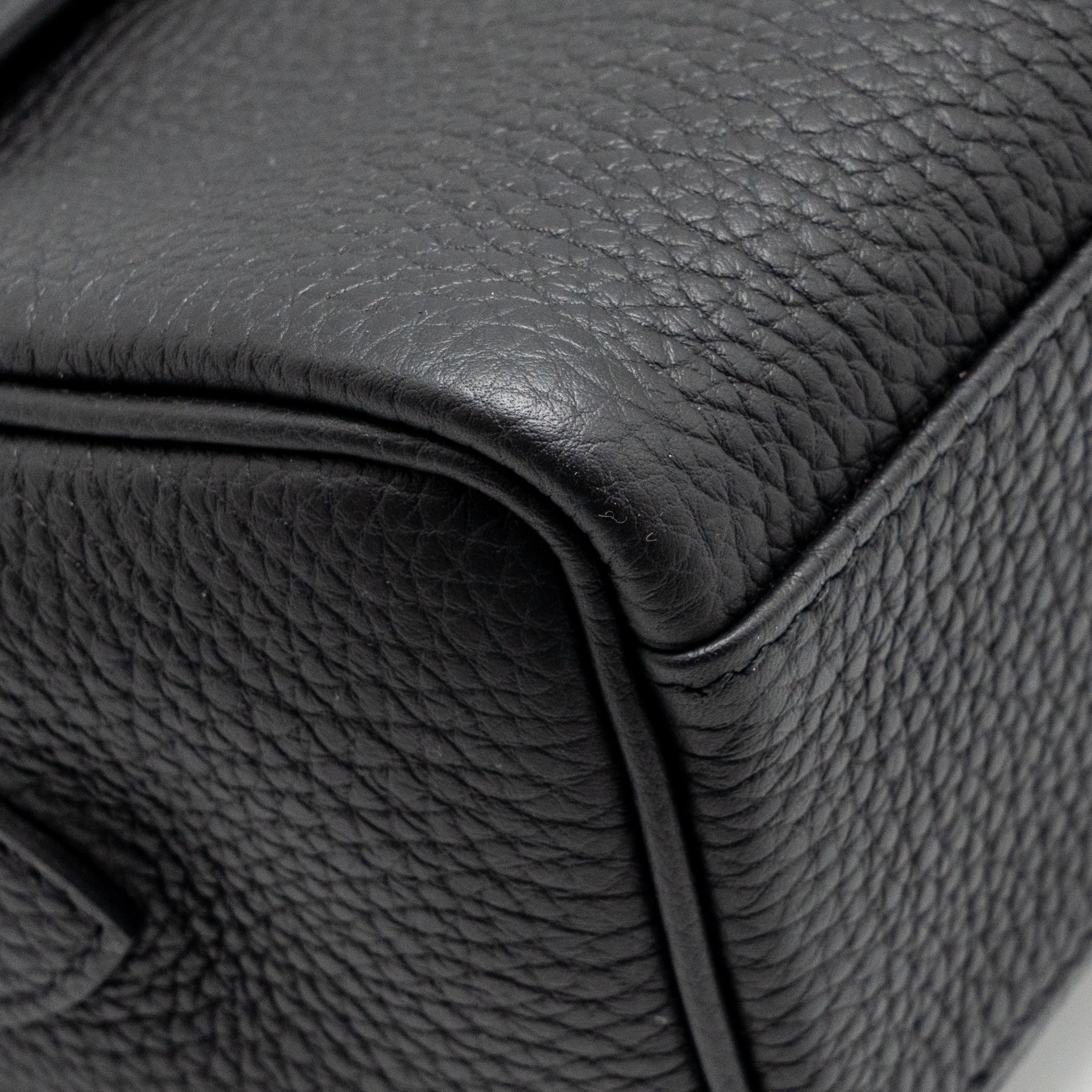 HERMES KELLY MESSENGER PM BAG TOGO BLACK SHW