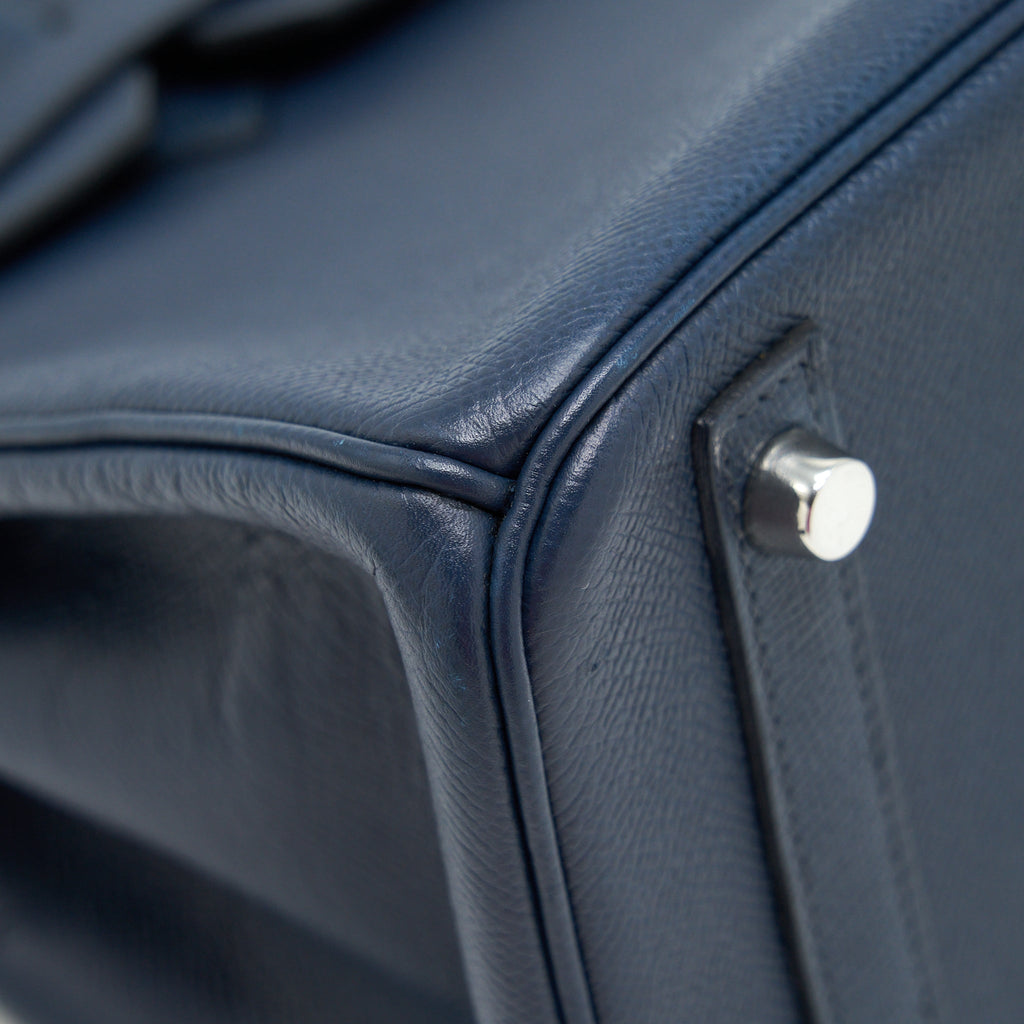 HERMES BIRKIN 30 EPSOM DARK BLUE SHW