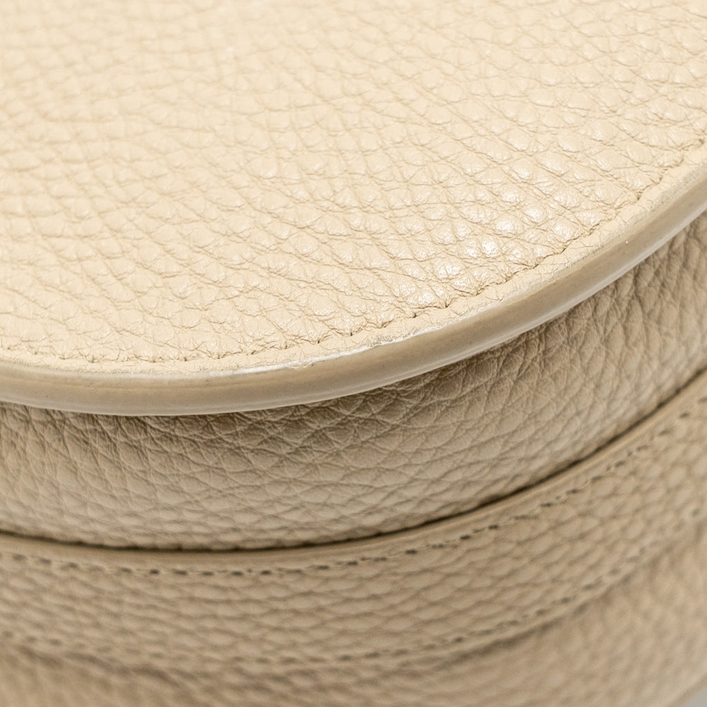 DIOR LARGE BOBBY BAG GRAINED CALFSKIN BEIGE GHW