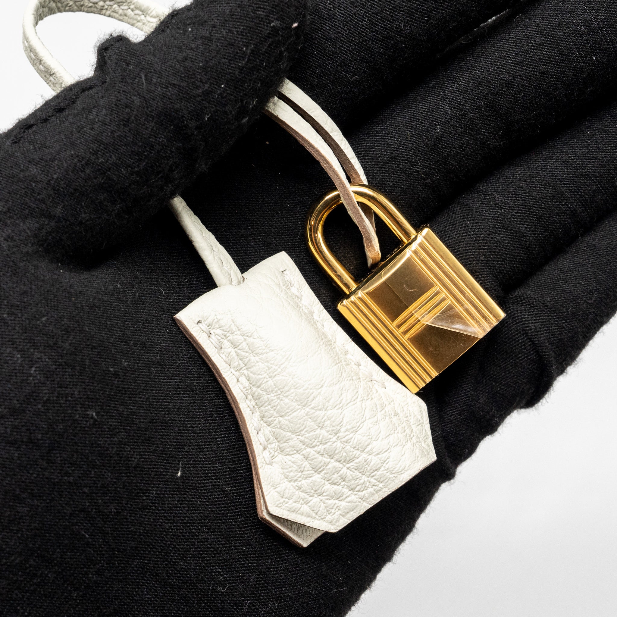 HERMES KELLY25 TOGO MUSHROOM GHW