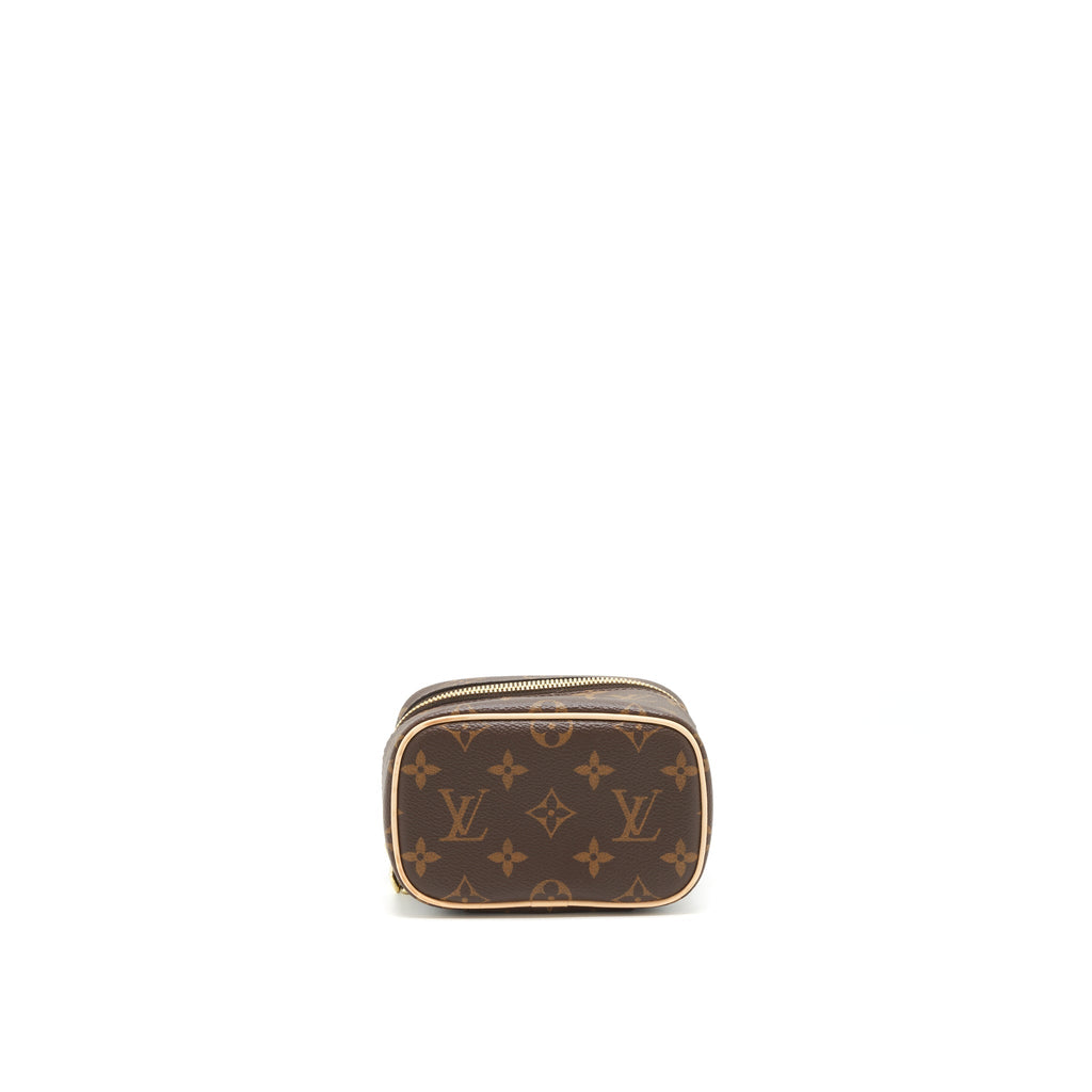 LOUIS VUITTON NICE NANO MONOGRAM CANVAS YEAR 2020