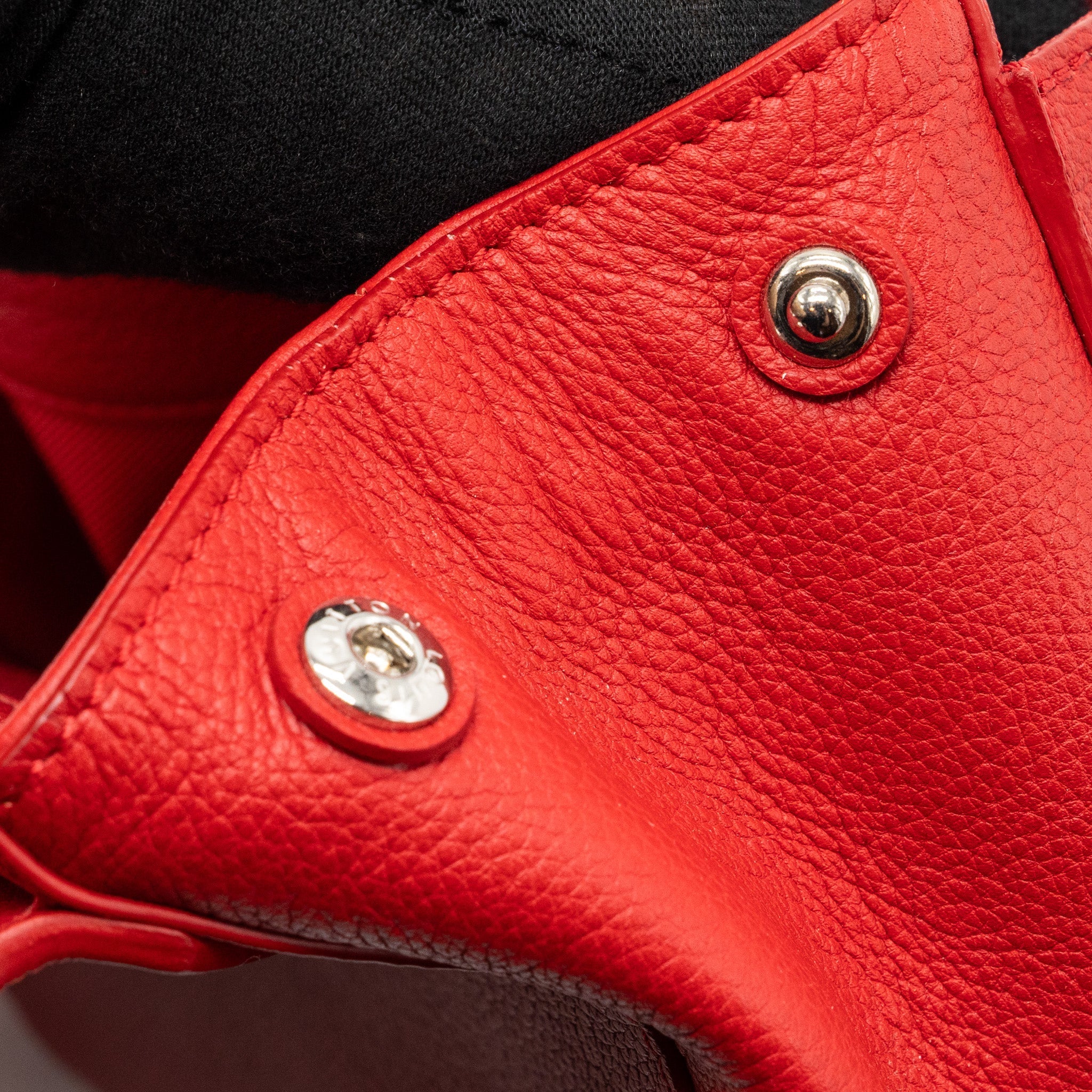 LOUIS VUITTON LOCKME II BB CALFSKIN RED SHW