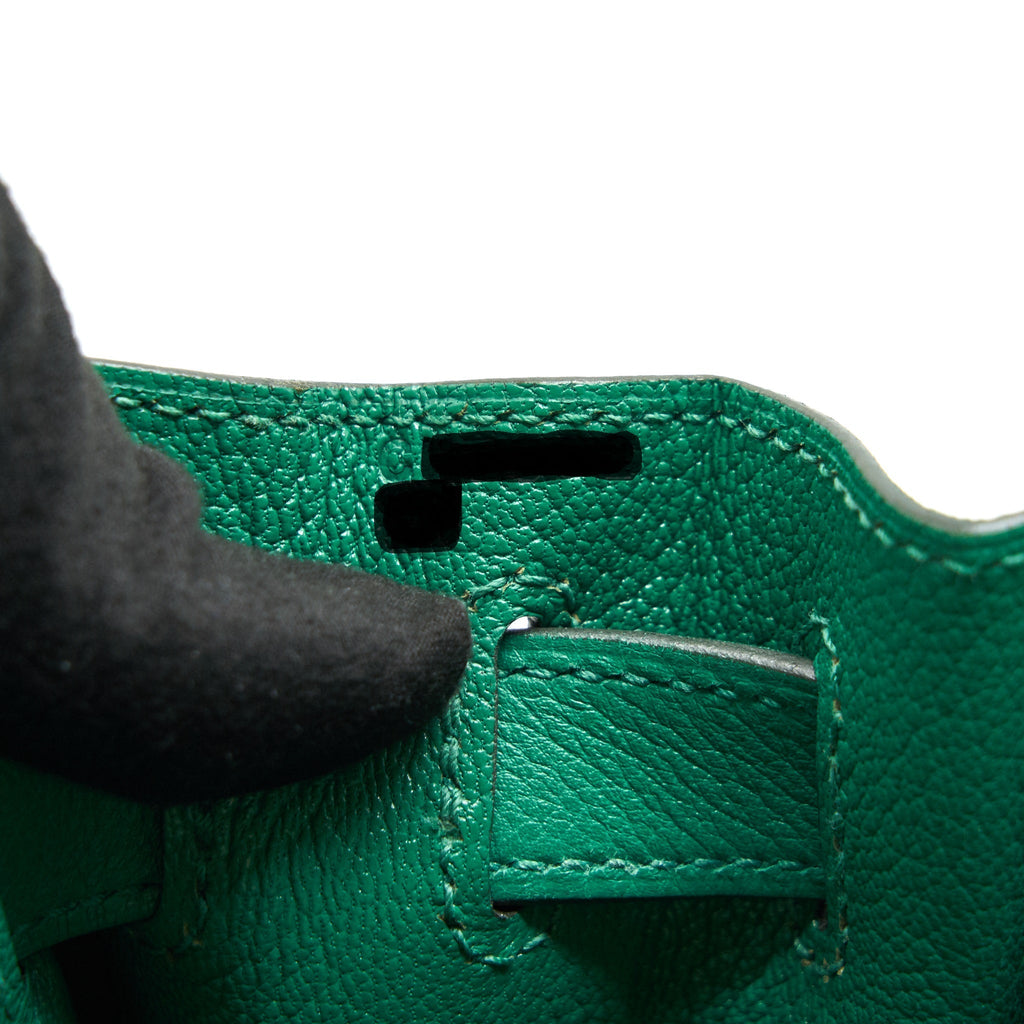 HERMES KELLY 28 EVERCOLOR U4 VERT VERTIGO GHW