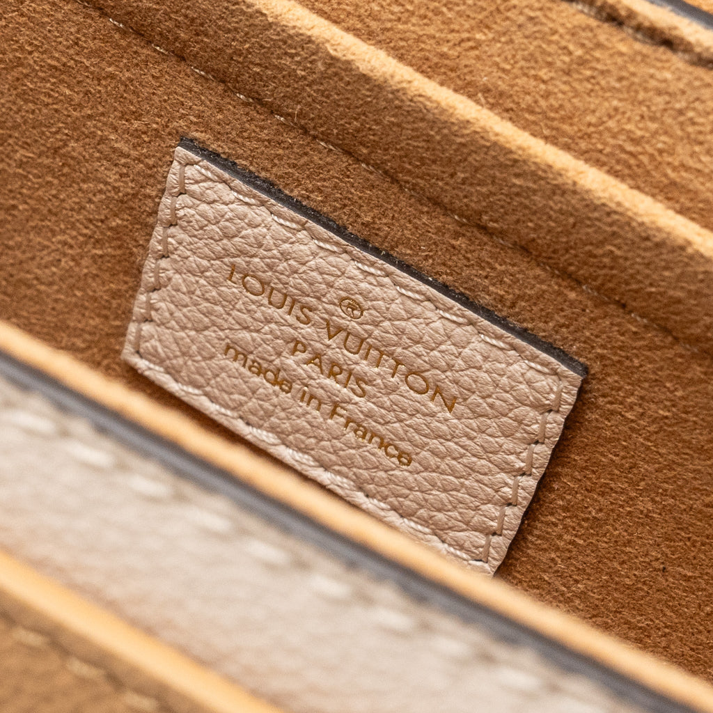 LOUIS VUITTON LOCKME TENDER GRAINED CALFSKIN BEIGE MULTICOLOUR GHW